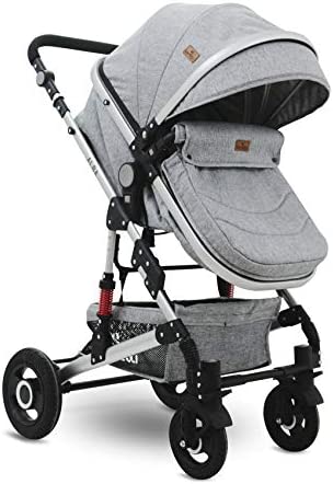 Lorelli Poussette Combinée Trio 3 en 1 alba Set Gris